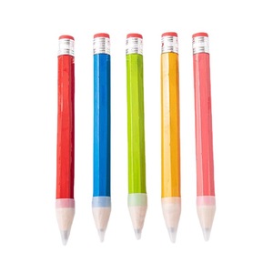 Crayons Jumbo en bois drôle nouveauté crayons en bois géants <span class=keywords><strong>grand</strong></span> jouet crayon en bois pour enfants écoliers bureau maison fête faveurs - Product Image 5