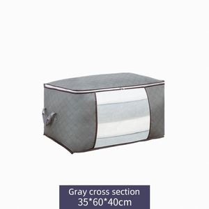 Bolsa de Almacenamiento para Ropa y Edredones, Bolsa Organizadora de Ropa y Edredones de Tela No Tejida, Bolsa de Embalaje para Mudanza de Gran Capacidad con Cierre - Product Image 2