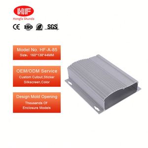 Metal Electrical Equipment Case Supplies Custom Industrial Anodized Electric Control Panel Board Aluminum Electronic <b>Enclosures</b> - Product Image 1