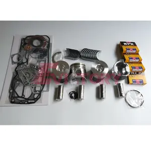 For yanmar 4TNV106-T 4TNV106T rebuild overhaul kit + liners + valves guides