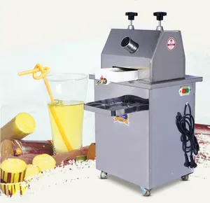 Top vente bas prix presse-agrumes électrique de canne à sucre est une entreprise de jus de canne à sucre rentable presse-agrumes de canne à sucre machine à jus de canne à sucre