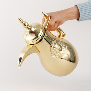 กระติกน้ำร้อนแบบดัลลาห์หรูหรา ขนาด 700 มล./1000 มล. สำหรับ<span class=keywords><strong>กาแฟ</strong></span>อาหรับ เหมาะสำหรับโรงแรมและร้านอาหาร - Product Image 6