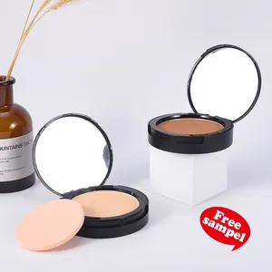 P1Ar 12 couleurs usine naturel huile-contrôle mat étanche maquillage réglage visage poudre pressée