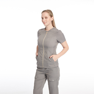 Costume de travail du personnel médical, ensembles de tenues décontractées, extensibles pour femmes, vêtements de sport pour infirmières, Jogger, uniformes de gommage d'hôpital tissés pour femmes - Product Image 1