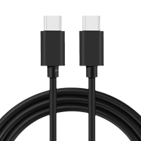 Cables de carga rápida tipo C a tipo C 3A PD de 3 pies Cables DE DATOS DE cargador con cable para teléfono móvil