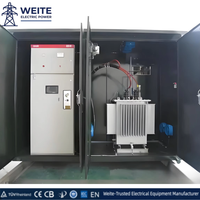 Transformador Toroidal Compacto Sumergido en Aceite, Entrada 6kV-35kV, Salida 110V-415V, Trifásico, Protección IP54, CE, Subestación de Energía