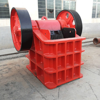 Concasseur portable pour la construction et l'exploitation minière PE250*400, concasseur à mâchoires pour granit de carrière, avec prix d'exportation compétitif