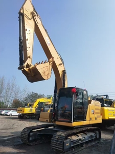 รถขุดตีนตะขาบ CAT320D ได้รับการรับรองมาตรฐาน CE ยี่ห้อ Caterpillar รุ่น CAT320B 320C 320D น้ำหนัก 20 ตัน ระบบไฮดรอลิก อุปกรณ์ก่อสร้าง ใช้เครื่องยนต์ Cummins - Product Image 3