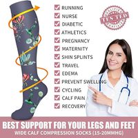 Chaussettes de compression en cuivre : Meilleur soutien pour infirmières, récupération, athlétisme et course à pied