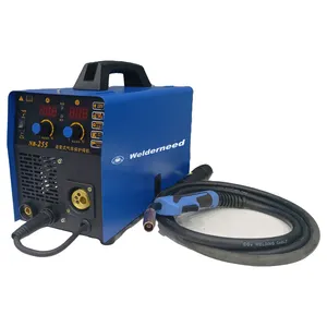 WelderNeed 220 Máy Hàn Không Dùng Khí MIG-160 Amp MAG TIG ARC MMA Que Hàn 3 Trong 1 Lõi Hàn Biến Tần 110V GMAW Hàn MIG IGBT DC