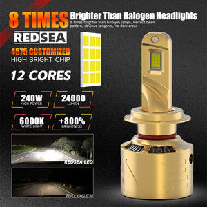 หลอดไฟหน้ารถยนต์ LED รุ่น R26 กำลังสูง 24000lm 240w H4 H1 H7 H11 9005 9006 สำหรับรถยนต์และรถตู้ทั่วไป ลดราคาพิเศษ - Product Image 2