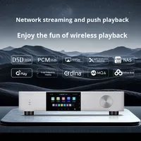Reproductor de música digital HIFI sin pérdidas Audio Streamer Decodificador Preamplificador Red integrada Reproductor multimedia Conectividad inalámbrica