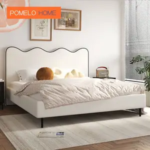 Pomelohome Multi Function Super King Size letto mobili per la casa camera da letto Set moderno letto in legno massello 1 Set Set camera da letto più venduta