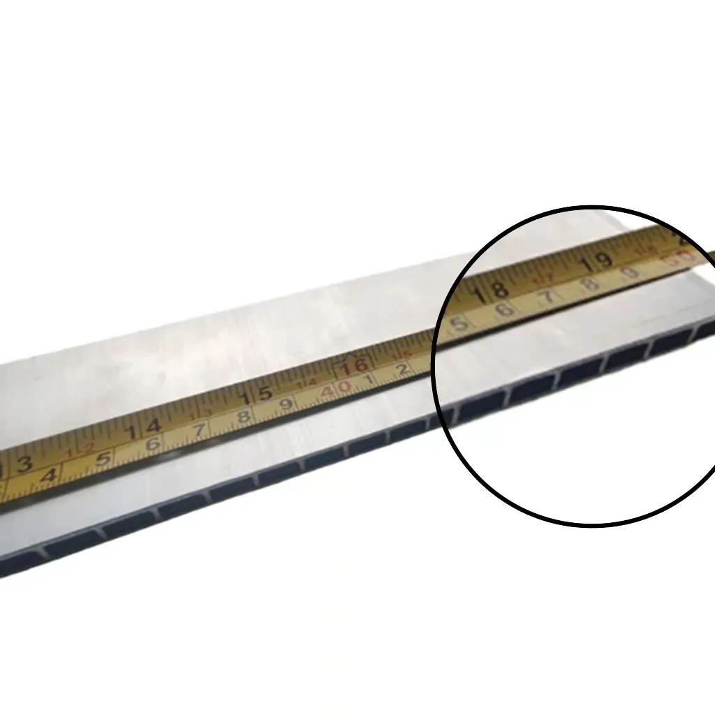 Extra große extrudierte flachplatten aus Aluminium für den Bau oder extrudierte flachplattenprofile