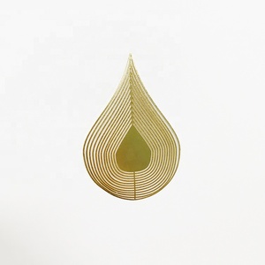 ระเหิดสีขาวทองเหลืองสแตนเลสแขวนต้นไม้ตกแต่งเครื่องประดับช่องว่างลมปินเนอร์ - Product Image 6