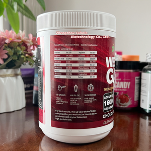 OEMカスタマイズされたフォーミュラフレーバースポーツサプリメントパウダー体重増加ビルディングマッスルマスゲイナーホエイプロテインパウダー - Product Image 4