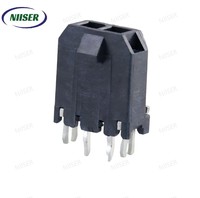 Connecteur SMT Molex Série 43650 43650-0218, Pas de 3 mm, 2 Broches, Rangée Simple, Emplacement Vertical, Courant Max 8,5 A pour Applications Industrielles
