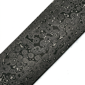 Matériel en acier durable pour la fabrication, billettes droites en acier Damas 12 pouces x 2 pouces x 4 mm, matériau à motifs de qualité supérieure, OEM - Product Image 5