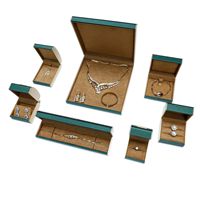 Caja de Joyería de Papel Premium con Cierre Magnético, MOQ Bajo, Logotipo Personalizado, 10*10*3cm, Caja de Regalo para Empaque Elegante de Pulseras