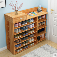 Étagère à chaussures multicouche, facile à placer à l'entrée, armoire à chaussures économique pour un usage domestique, beau rangement intérieur