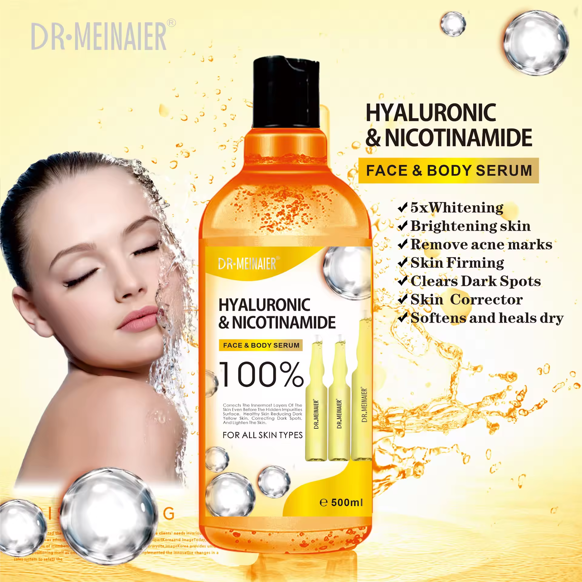 Hyaluronic acid & Niacinamide