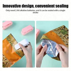 Mini Scelleuse Portable Écologique en PP pour Sacs en Plastique – Clip de Rangement Personnalisable pour Aliments, Snacks et Cuisine – Couleurs Classiques - Product Image 2
