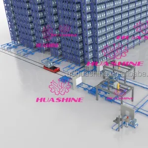 Vork-Type Agv/Asrs Van Slimme Fabrieksoplossingen, Uitgebreid Tot Rubber/Voedsel/Nieuwe Energie/Geneeskunde En Chemische Industrie