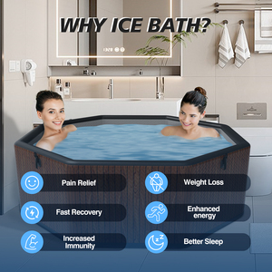 <span class=keywords><strong>Spa</strong></span> portable <span class=keywords><strong>pour</strong></span> 8 personnes, piscine, baignoire à glace extérieure, <span class=keywords><strong>gonflable</strong></span> - Product Image 4