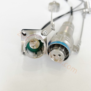 Zltc D38999 <span class=keywords><strong>ymf</strong></span> 2คอร์ขั้วต่อไฟเบอร์โหมดเดียวปลั๊กและซ็อกเก็ตสายเคเบิลใยแก้วนำแสงประกอบ YMF02P/YMF02S - Product Image 1