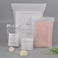 Sacs en PE/PET transparents recyclés, durables, personnalisables, avec fermeture éclair supérieure, impression héliogravure, design de poches compactes, pour aliments et bijoux
