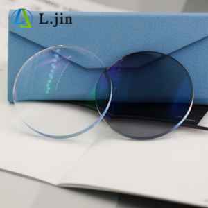 L.jin <span class=keywords><strong>1.61</strong></span> 1.67 변색 렌즈 스핀 옵틱 렌즈 포토 그레이 단초점 블루라이트 차단 비구면 PGX 레진 광학 렌즈 - Product Image 2
