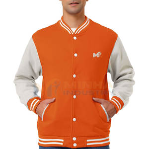Chaqueta de Invierno para Hombre, Diseño Nuevo, Color Sólido, Estilo Universitario, Ropa de Calle Abrigada - Product Image 1