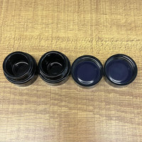 Bouteilles et pots en verre personnalisés de 5 ml avec bouchon à vis violet UV pour le stockage de fleurs, de thé, de compléments alimentaires et de crèmes