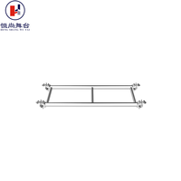 Support de table DJ portable et pliable en alliage d'aluminium pour événements, scène, capacité de charge 300 kg, modulaire, multi-niveaux, rapide
