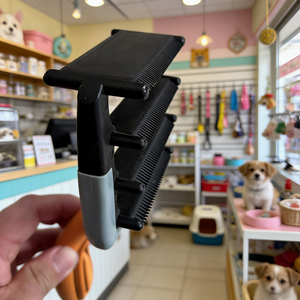 Grooming <strong>Brush</strong>, <strong>Slicker</strong> <strong>Brush</strong> for Shedding &amp; Detangling, Pet Hair Remover with Ergonomic Handle, <strong>Brush</strong> - Product Image 6