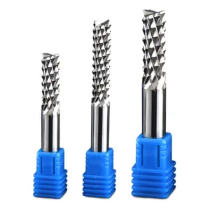 Carbide engraving cutting router bit Corn Teeth milling cutter for PCB Carbon fiber epoxy board