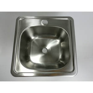 Évier en acier inoxydable GR-527 pour camping-cars et yachts 380*380*150 mm Accessoire intérieur - Product Image 4