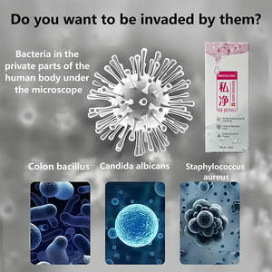 Venta al por mayor de hierbas naturales, cuidado personal, equilibrio de pH, lavado íntimo femenino diario, eliminación suave del olor para mujeres - Product Image 5