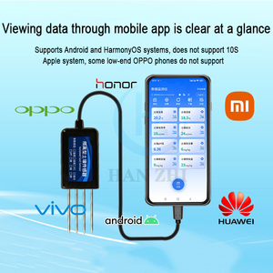 Di động USB Type-C 8 in1 đất cảm biến miễn phí <span class=keywords><strong>Android</strong></span> App dữ liệu đọc độ ẩm đất Tester NPK Ph Ec Meter cảm biến dinh dưỡng - Product Image 4