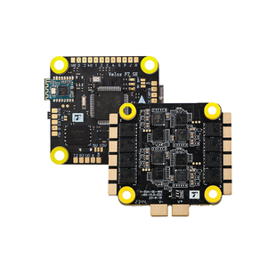 Contrôleur de vol <span class=keywords><strong>T</strong></span>-<span class=keywords><strong>MOTOR</strong></span>/<span class=keywords><strong>T</strong></span>-HOBBY <span class=keywords><strong>F7</strong></span> Stack Velox <span class=keywords><strong>F7</strong></span> SE <span class=keywords><strong>FC</strong></span> V50A SE 6S 4-en-1 ESC Combo RC FPV Racing Métal Plastique - Product Image 4