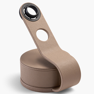 Porta Asciugacapelli Artigianale in Pelle, Organizzatore Premium per Asciugacapelli, per Club di Lusso e Uso Domestico - Product Image 1