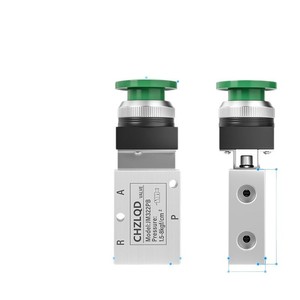 Chzlqd Pneumatic Valve Jm322Pb Two Way Three Way Mechanical Valve For Air Control With Soft Sealing Type - Product Image 3