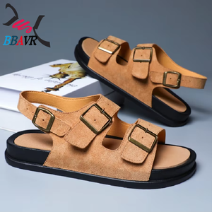 Men's Quick-Dry EVA Sole Beach Sandals Soft Sports <b>Slippers</b> for Outdoor Fishing Summer Casual Style - Product Image 1