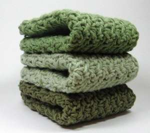 Panni per Pulizia Y-F, Strofinacci <span class=keywords><strong>Ecru</strong></span> all'Uncinetto in Cotone, Panni da Cucina Freschi e Neutri - Product Image 3