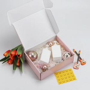 Factory Direct Sale High Quality Elegant <b>Pink</b> Shipping <b>Box</b> Packaging Mailing <b>Box</b> With Custom Design - Product Image 2