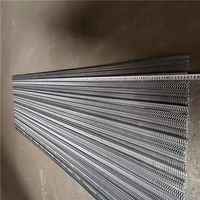 Vente directe d'usine, lattes en métal pour plâtre, hauteur des nervures 3/8'', lattes en métal pour plâtre, 27''x97'', maille diamantée pour mur et plafond