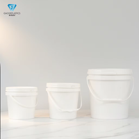 Kontainer Plastik 2L dengan Segel Kedap Udara, Pembuatan Ember Warna Kustom, Pesanan Grosir