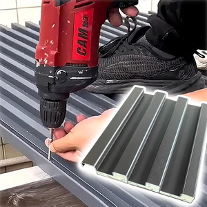 Aluminium Insulated Tile Insulated Polyurethane Fireproof Metal <strong>Sandwich</strong> <strong>Roof</strong> Wall <strong>Panels</strong> Building Materials for Warehouses - Product Image 3