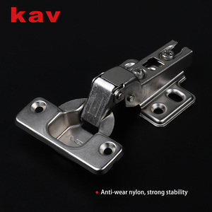 Fournisseur chinois kav, vente en gros de quincaillerie de cuisine en acier, charnières automatiques normales bon marché de 35 mm, deux voies - Product Image 5