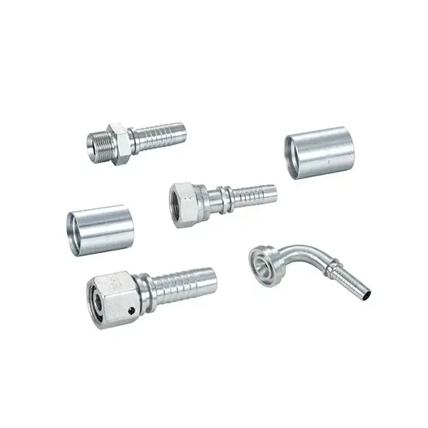 Free Samples Hydraulic Hose Fittings Connector Hydraulic Terminais Terminals Nipples Hydraulic Adapters